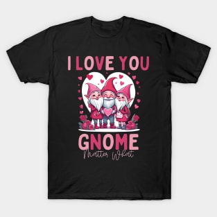 I love You Gnome Matter What T-Shirt